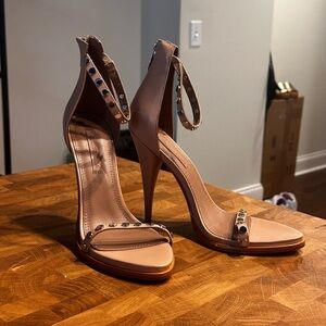BCBGMaxAzria Tan High Heel Sandals